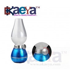 OkaeYa Rechargeable LED Retro Blow Sensor Lamp Emergency Light